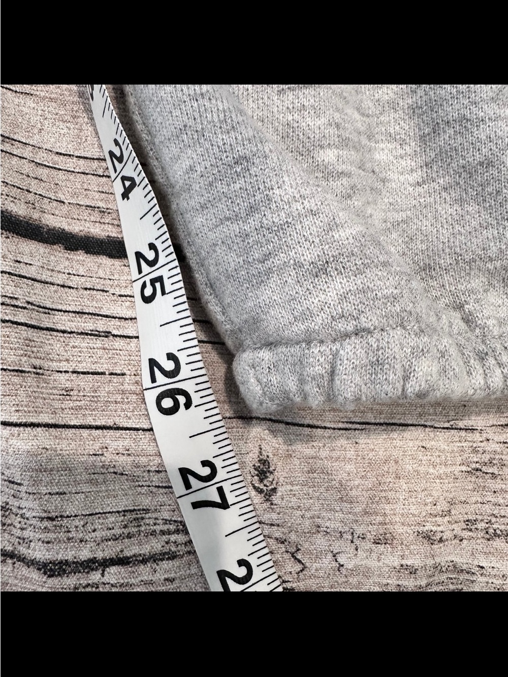 aerie Gray Distressed Jogger Sweatpants medium NWT - Picture 3 of 8